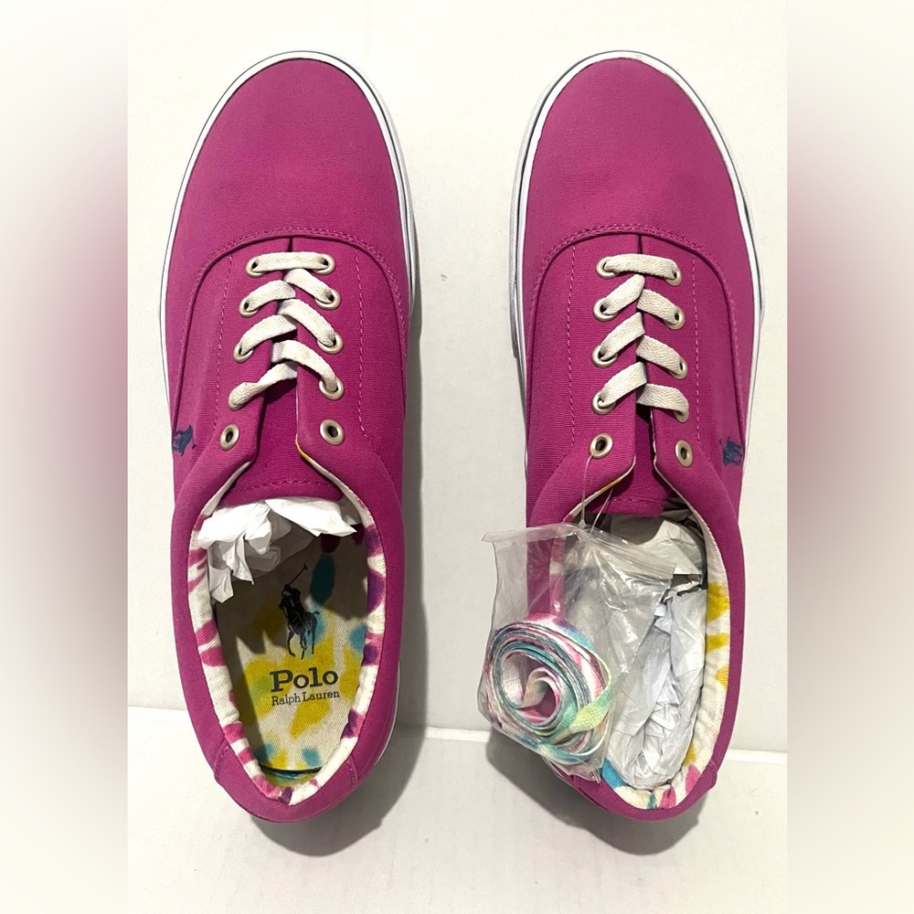 Polo Ralph Lauren Fuchsia Sneakers
